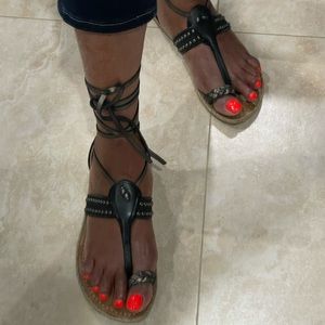 Christian Louboutin espadrilles.